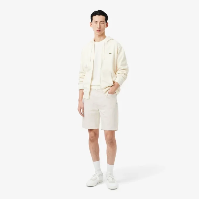 Heren denimshort met rechte pasvorm