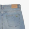 Heren denimshort met rechte pasvorm