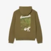 Heren fleece Golf hoodie met print