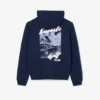 Heren fleece Golf hoodie met print