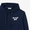 Heren fleece Golf hoodie met print