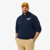 Heren fleece Golf hoodie met print