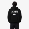 Heren fleece hoodie met meerdere prints