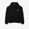 Heren fleece hoodie met meerdere prints