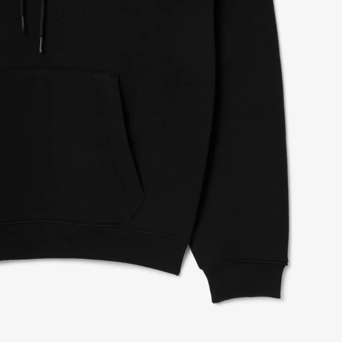 Heren fleece hoodie met meerdere prints