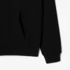 Heren fleece hoodie met print