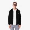Heren fleece hoodie met rits