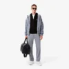 Heren fleece hoodie met rits