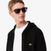 Heren fleece hoodie met rits