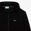 Heren fleece hoodie met rits