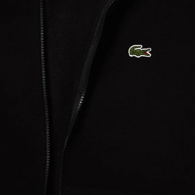 Heren fleece hoodie met rits