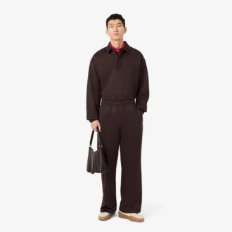Heren fleece-joggingbroek met losse pasvorm