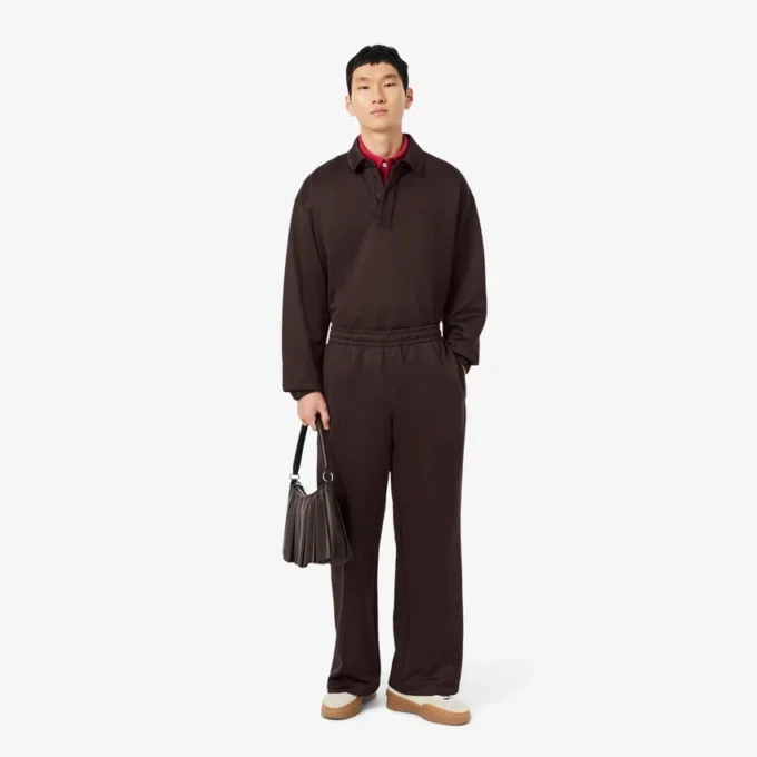 Heren fleece-joggingbroek met losse pasvorm