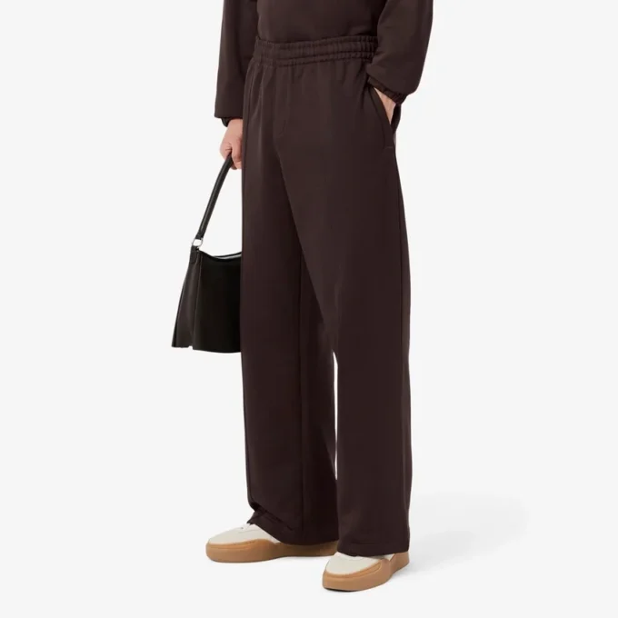 Heren fleece-joggingbroek met losse pasvorm