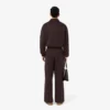 Heren fleece-joggingbroek met losse pasvorm