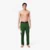 Heren fleece-loungebroek met print