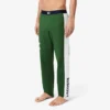Heren fleece-loungebroek met print