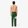 Heren fleece-loungebroek met print