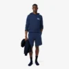 Heren fleece loungeshorts met rechte pasvorm