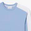 Heren fleece loungesweatshirt met print