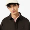 Heren fleece-polo-Sweatshirts met losse pasvorm