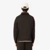 Heren fleece-polo-Sweatshirts met losse pasvorm