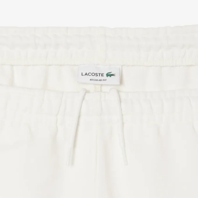 Heren fleece-short met kleurblokken