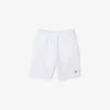 Heren fleece-short met normale pasvorm