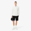 Heren fleece-short met normale pasvorm