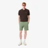 Heren fleece-short met normale pasvorm