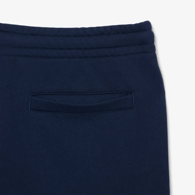 Heren fleece-short met normale pasvorm