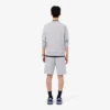Heren fleece-short met normale pasvorm