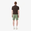 Heren fleece-short met normale pasvorm