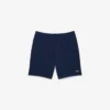 Heren fleece-short met normale pasvorm