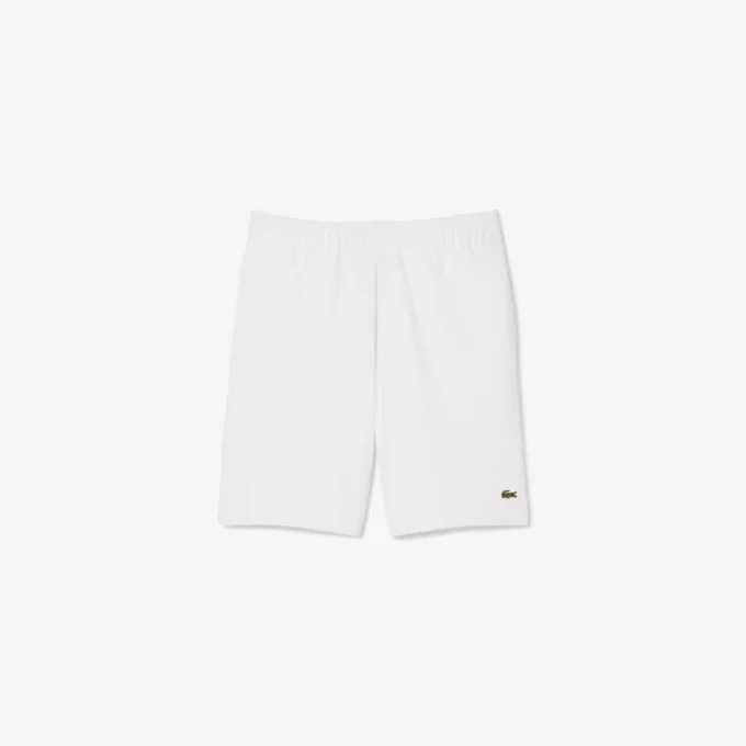 Heren fleece-short met normale pasvorm