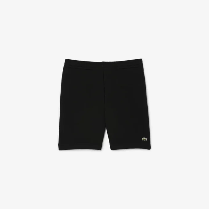 Heren fleece-short met normale pasvorm