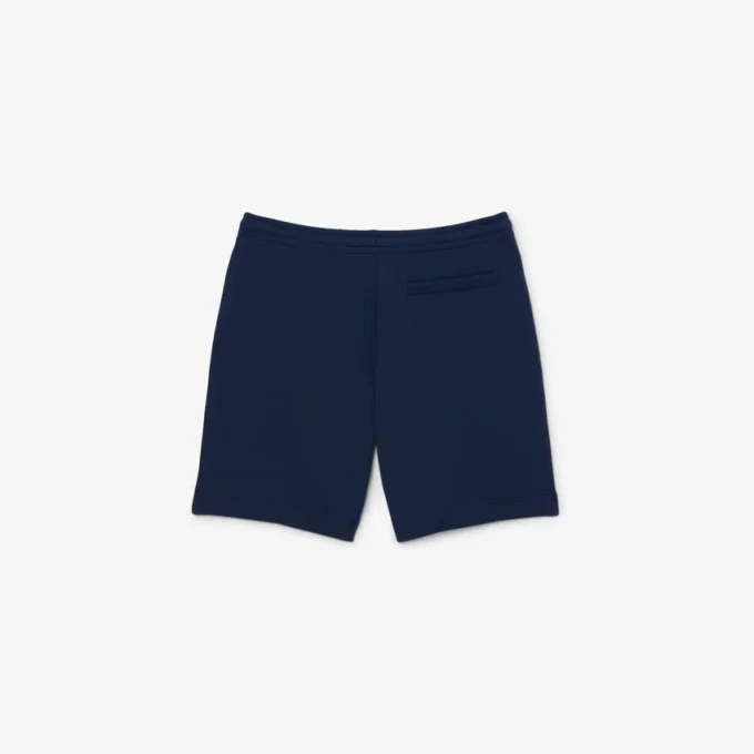 Heren fleece-short met normale pasvorm