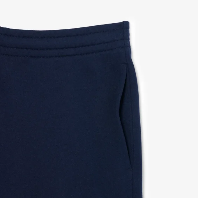 Heren fleece-short met normale pasvorm