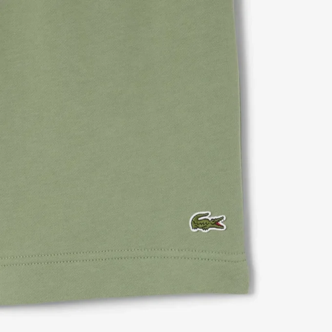 Heren fleece-short met normale pasvorm