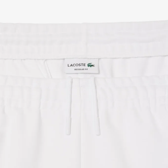 Heren fleece-short met normale pasvorm