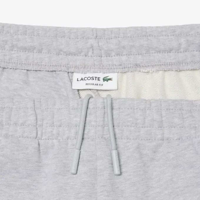 Heren fleece-short met normale pasvorm