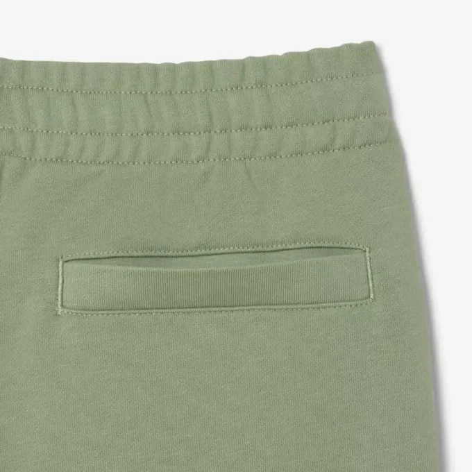 Heren fleece-short met normale pasvorm