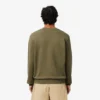 Heren fleece-Sweatshirt met geborduurd motief