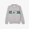Heren fleece-Sweatshirt met grafische print