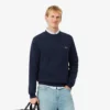 Heren fleece-Sweatshirt met klassieke pasvorm