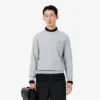 Heren fleece-Sweatshirt met klassieke pasvorm