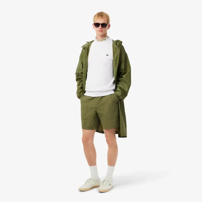 Heren fleece-Sweatshirt met klassieke pasvorm
