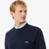 Heren fleece-Sweatshirt met klassieke pasvorm