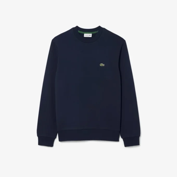 Heren fleece-Sweatshirt met klassieke pasvorm