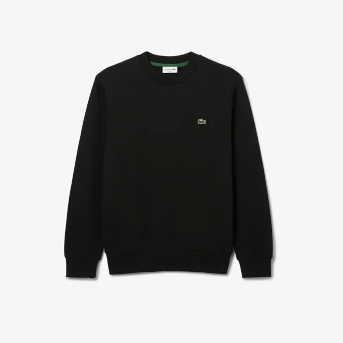 Heren fleece-Sweatshirt met klassieke pasvorm